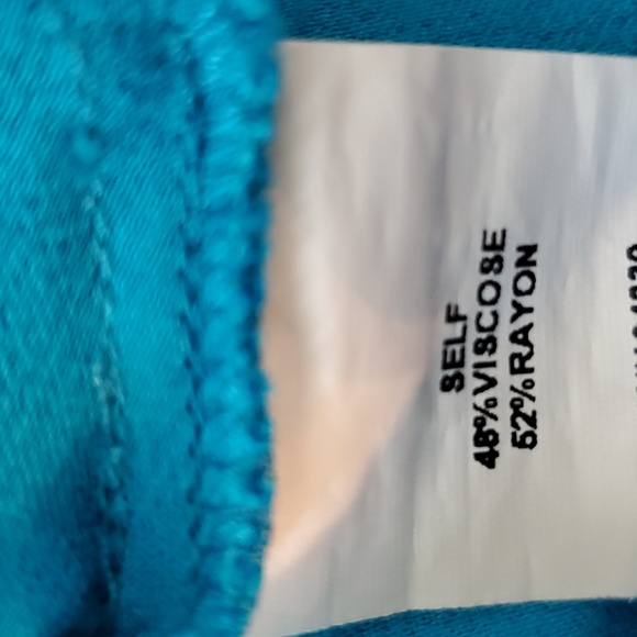 SNDYS Blue Strapless silky  satiny maxi Dress Size S good condition - Picture 7 of 8